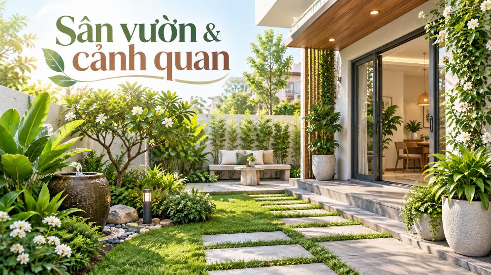 Sân vườn & cảnh quan
